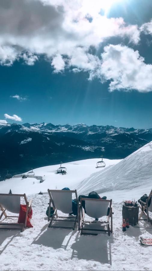 Mountain View Apartment With Parking & Fast Wifi Crans-Montana Exterior foto